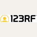 123RF logo