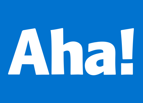 Aha! logo